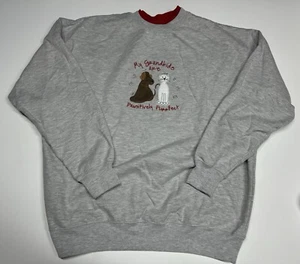 M&CC Sportswear Size 1X My Grandkids Are Pawsitively Purrfect Vintage Layered - Picture 1 of 11