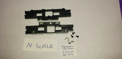 N SCALE METAL UNDERFRAME CHASSIS Bachmann Spectrum GE Dash 8-40CW GOOD CONDITION - Image 1 of 4