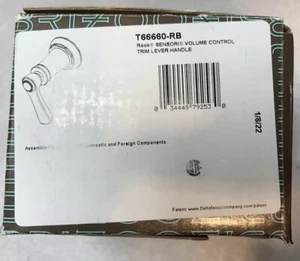 Brizo T6660-RB Rook Single Handle Volume Control Valve Trim Only Less Rough-In - Picture 1 of 18