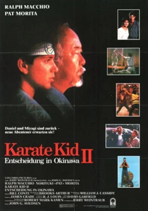Karate Kid  2 ORIGINAL A1 Kinoplakat Ralph Macchio / Pat Morita / Martin Kove - Picture 1 of 1
