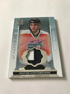 2014-15 Upper Deck The Cup Shayne Gostisbehere Rookie Auto Patch /249 RC RPA - Picture 1 of 3