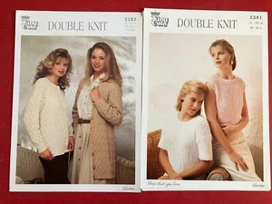 King Cole Knitting Patterns Woman Cardigan Jumper DK 640.2.6 - Picture 1 of 3