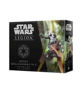 STAR WARS LEGION: MOTOS DESLIZADORAS 74-Z EXPANSIÓN UNIDAD  - FFG - ESPAÑOL NEW - Imagen 1 de 3