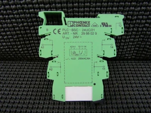 Phoenix Contact PLC-BSC-24UC/21 Relay Base 1PDT LED 2966029 - Picture 1 of 2