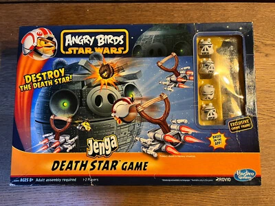 2012 Angry Birds Star Wars Звезда Смерти с �Jabba's дворец битвы! ПОЛНЫЙ КОМПЛЕКТ! - Изображение 1 из 4