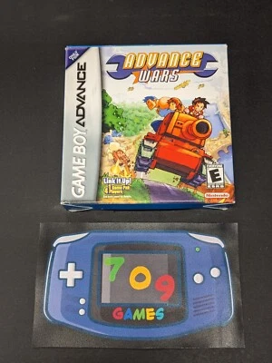 Advance Wars (Nintendo Game Boy Advance, 2001) GBA CIB COMPLETO Foto 1 de 4