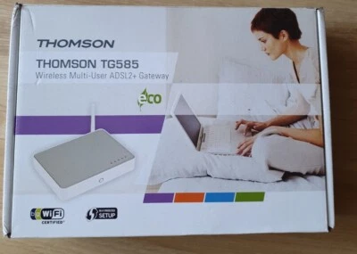 Thomson - TG585 | Modem router DSL, ADSL ADSL2 + - Bild 1 von 3
