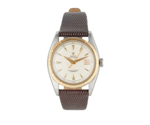 1953 Rolex Oyster Perpetual 6105, 36mm, Red Date Dial, 14K &Stainless Steel - Picture 1 of 4