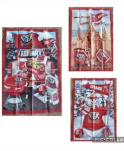 3 Alabama Football Crimson Tide Flags 40x28 Tailgate, Beach & Snowman New - Picture 1 of 4