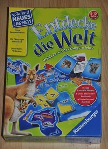 Lernspiel Ravensburger "Entdecke die Welt" für Kinder 5-10 J  Erstes Wissen Erde - Bild 1 von 5