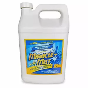 MOLD MILDEW STAIN REMOVER Bathroom Deck Concrete Vinyl Tile 1 Gal MIRACLEMIST - Picture 1 of 6