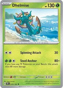 Dhelmise Temporal Forces Pokémon TCG 019/162 Regular Uncommon  - Picture 1 of 1