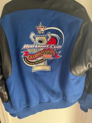 Chaqueta vaquera profesional Bull Riders XL para hombre Rodeo 2001 edición limitada Foto 1 de 4