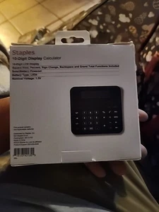 Calculator 10 Digit Display Office Supplies - Picture 1 of 1