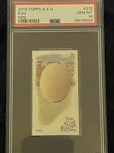 2019 Topps Allen & Ginter's Egg **MINI** #213 PSA 10 Gem Mint - Picture 1 of 4