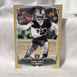 2014 Topps Gold #25 James Jones Oakland Raiders Football Vintage Card 0011/2014 - Picture 1 of 3