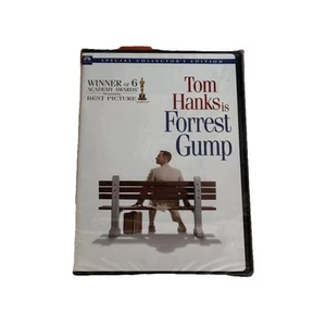 Forrest Gump DVD 2001 Collectors Edition 2 Disc Set Widescreen Tom Hanks  New - Picture 1 of 2