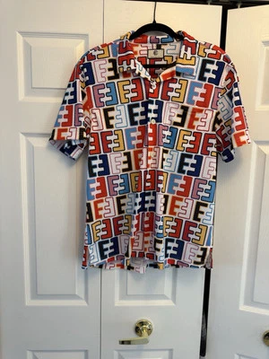 Eric Emanuel Men's Multi Shirt Size M Fendi - Image 1 of 4