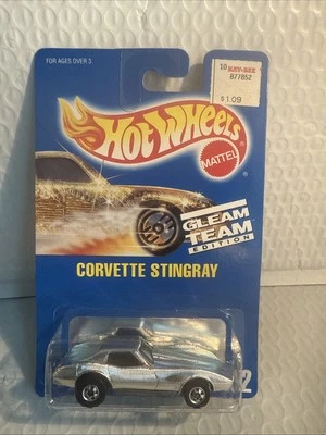 Hot Wheels Gleam Team Edition Corvette Stingray Cromo 5SP Coleccionista #192 Foto 1 de 4