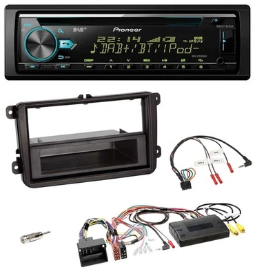 Pioneer DAB Lenkrad CD USB Bluetooth Autoradio für VW T5 Golf Tiguan Touran 2009 - Bild 1 von 4