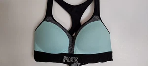Sujetador Acolchado Victoria's Secret Rosa Ultimate Razorback Push Up Talla GRANDE Negro GREDE - Imagen 1 de 10