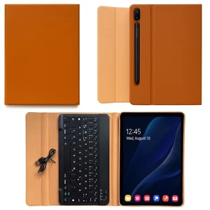 Samsung Galaxy Tab S6 Lite 2022 Tablet Cover mit Keyboard / Tastatur Schutzhülle - Picture 1 of 12
