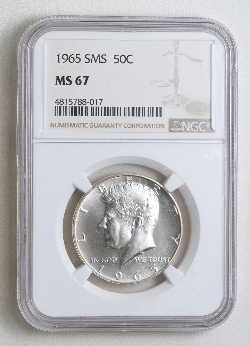 MS 67 Graded 1965 Kennedy US Half Dollars (1964-Now) for sale | eBay