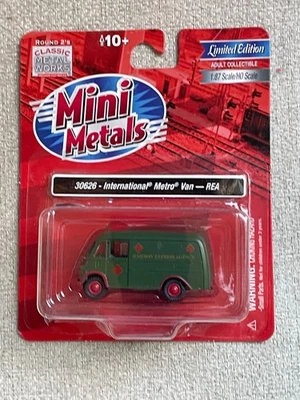 CLASSIC METAL WORKS MINI METALS 1:87 HO INTERNATIONAL METRO REA VAN DIECAST NEW - Image 1 of 2