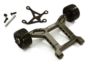 Grau bearbeitete Aluminium Wheelie Bar für Arrma 1/10 Scale Granite 4X4 3S BLX - Bild 1 von 3