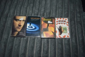 Phil Collins Genesis Cassette Tape Bundle x 4 - TESTED + WORKING - Picture 1 of 3