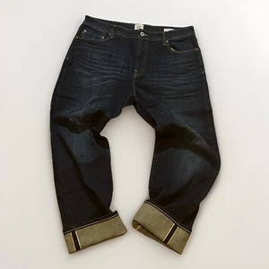 Flint And Tinder Stretch Selvedge Jeans 36x30 Blau Denim Straight Fit Huckberry - Bild 1 von 13