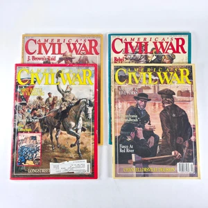 America’s Civil War Magazine Lot 1990–1991 Set of 4 Vicksburg Gettysburg History - Picture 1 of 22
