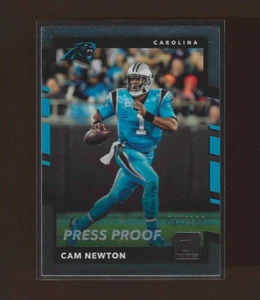 PACKFRISCH!  2017 Panini Donruss #35 Cam Newton Press Pro Silver Ser. #067/100 - Bild 1 von 2