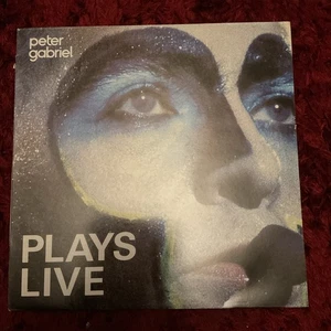 Peter Gabriel Plays Live Double Vinyl LP EX/EX 1983 Album Record with Inners - Picture 1 of 5