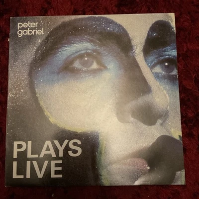 Peter Gabriel Plays Live Double Vinyl LP EX/EX 1983 Album Record with Inners - Image 1 of 4