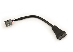 Adaptateur USB 2.0 9 points mâle sur connecteur interne USB3 3.0 19 points - Imagen 1 de 1