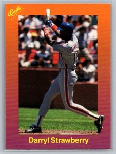 1989 Classic Orange Darryl Strawberry #108 - Picture 1 of 2