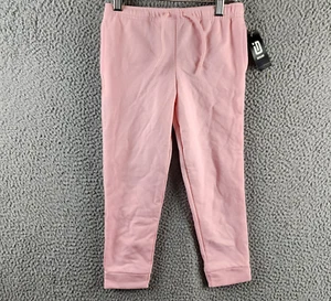 Ideology Drawstring Sweatpants Little Girls' 5 Pink Side Pockets Elastic Waist - Picture 1 of 14