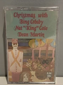 Christmas With Bing Crosby Nat King Cole Dean Martin Cassette Tape New Sealed - Picture 1 of 4
