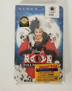 101 Dalmatians 1997 VHS NEW! Disney Glenn Close - Picture 1 of 2