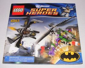 2012 LEGO Batwing Battle over Gotham City (6863) INSTRUCTION MANUAL