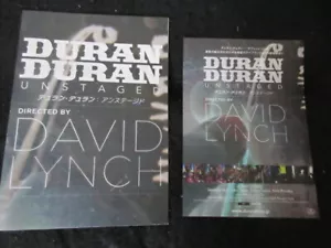David Lynch Duran Duran Unstaged Japan Promo Film Poster Style Press Sheet Flyer - Picture 1 of 5