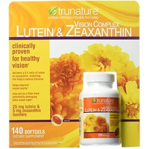 Trunature Vision Weichkapseln Komplex Lutein und Zeaxanthin Ergänzung, 140 Stück - Bild 1 von 4