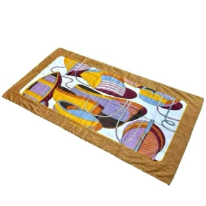 Hermes Thalassa Pareo Boat Print Beach Wrap Elegant Design - Bild 1 von 5