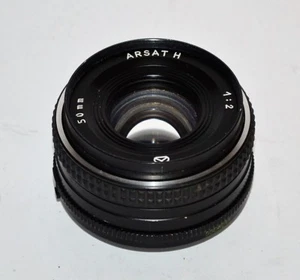 RARE SOVIET USSR ARSAT-H (ARSAT-N) LENS f2/50mm with NIKON MOUNT (1) - Picture 1 of 9