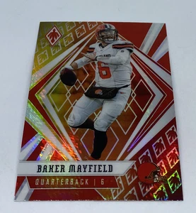 BAKER MAYFIELD 2020 PANINI PHOENIX FIRE BURST FANATICS EXCLUSIVE REFRACTOR - Picture 1 of 2