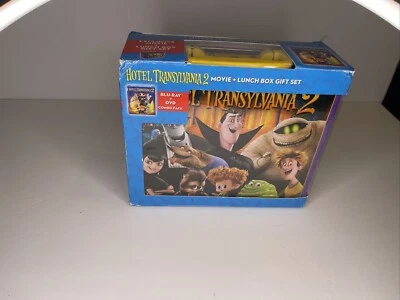 SEALED HOTEL TRANSYLVANIA 2 Blu-Ray & DVD MOVIE + LUNCH BOX GIFT SET COMBO PACK - Image 1 of 3