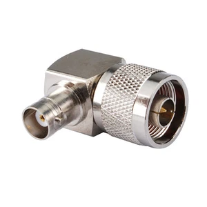 10pcs N-Type Male to BNC Female Right Angle Analyzer Tester Connector Adapter - Picture 1 of 3