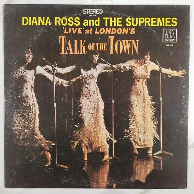 Diana Ross & The Supremes Live At London's Talk Of The Town Vinyl LP - MS 676 - Image 1 of 4