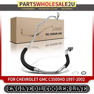 Conjunto de manguera de enfriador de aceite de motor para Chevrolet C1500 C2500 GMC C3500 C3500HD 6,5 L Foto 1 de 4